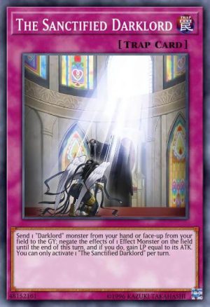 The Sanctified Darklord - (Flames of Destruction) - (FLOD-EN075) - (Rare)