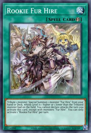 Rookie Fur Hire - (2021 Tin of Ancient Battles) - (MP21-EN207) - (Common)