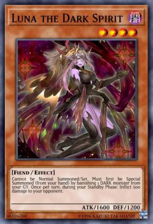 Luna the Dark Spirit - (Chaos Impact) - (CHIM-EN027) - (Common)