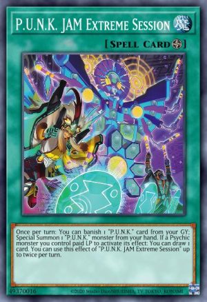 P.U.N.K. JAM Extreme Session - (Power of the Elements) - (POTE-EN065) - (Super Rare)