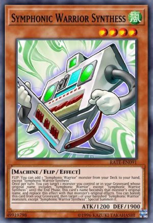 Symphonic Warrior Synthess - (Raging Tempest) - (RATE-EN091) - (Common)