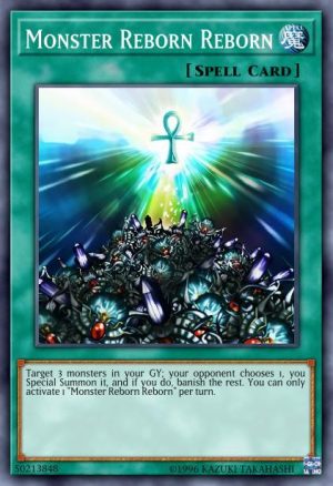 Monster Reborn Reborn - (Flames of Destruction Sneak Peek Promo) - (FLOD-ENSP1) - (Ultra Rare)