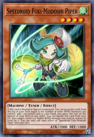 Speedroid Fuki-Modoshi Piper - (Legendary Duelists Synchro Storm) - (LED8-EN002) - (Super Rare)
