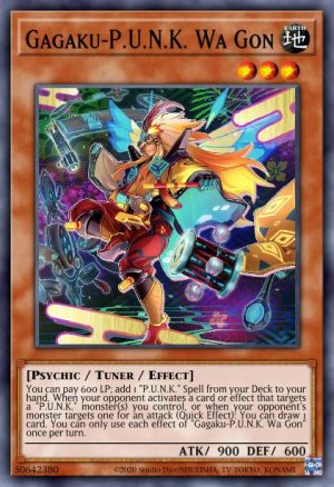 Gagaku-P.U.N.K. Wa Gon - (The Grand Creators) - (GRCR-EN002) - (Super Rare)