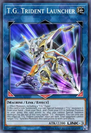 T.G. Trident Launcher - (Savage Strike) - (SAST-EN050) - (Secret Rare)