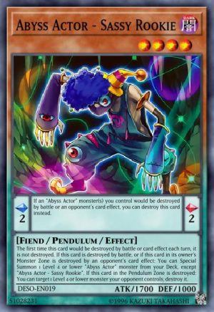 Abyss Actor - Sassy Rookie - (Destiny Soldiers) - (DESO-EN019) - (Super Rare)