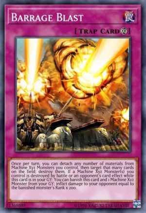 Barrage Blast - (Legendary Duelists Sisters of the Rose) - (LED4-EN038) - (Ultra Rare)