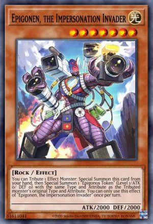 Epigonen, the Impersonation Invader - (Battle of Chaos) - (BACH-EN026) - (Super Rare)