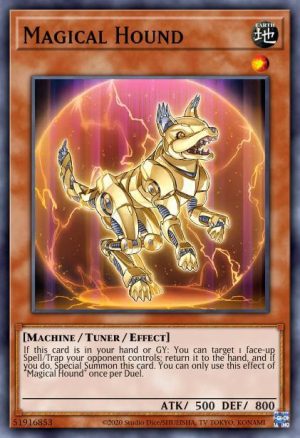 Magical Hound - (2021 Tin of Ancient Battles) - (MP21-EN063) - (Super Rare)
