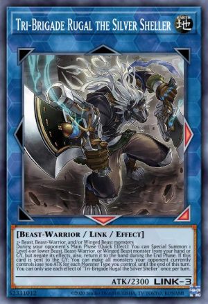 Tri-Brigade Rugal the Silver Sheller - (2021 Tin of Ancient Battles) - (MP21-EN197) - (Super Rare)