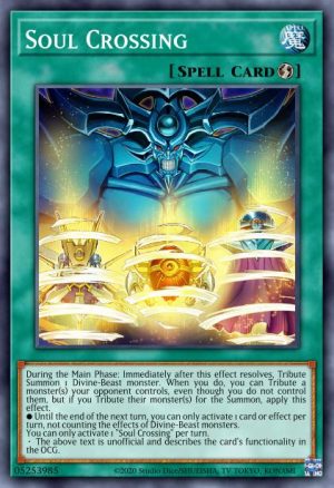 Soul Crossing - (Egyptian God Deck Obelisk the Tormentor) - (EGO1-EN002) - (Ultra Rare)