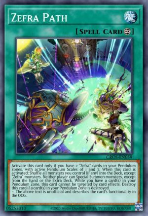 Zefra Path - (Crossed Souls) - (CROS-EN059) - (Common)