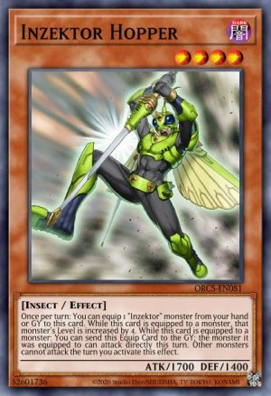 Inzektor Hopper - (The Grand Creators) - (GRCR-EN041) - (Rare)