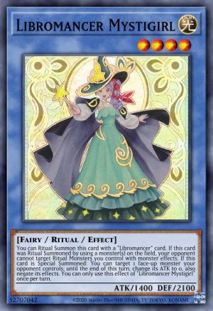Libromancer Mystigirl - (Dueling Heroes Tin) - (MP23-EN111) - (Common)