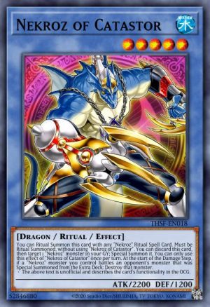 Nekroz of Catastor - (The Secret Forces) - (THSF-EN018) - (Secret Rare)