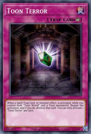 Toon Terror - (Battles of Legend Crystal Revenge) - (BLCR-EN069) - (Ultra Rare)
