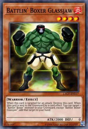 Battlin' Boxer Glassjaw - (Legendary Duelists: Soulburning Volcano) - (LD10-EN040) - (Common)