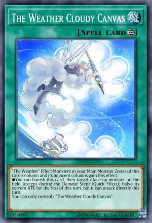 The Weather Cloudy Canvas - (Maximum Gold El Dorado) - (MGED-EN099) - (Rare)