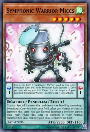 Symphonic Warrior Miccs - (Raging Tempest) - (RATE-EN096) - (Common)