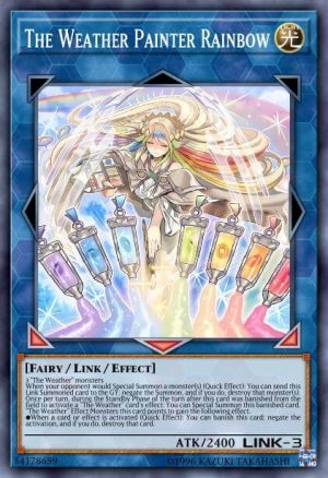 The Weather Painter Rainbow - (Maximum Gold El Dorado) - (MGED-EN033) - (Premium Gold Rare)