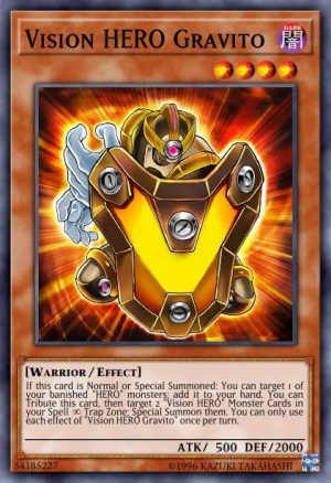 Vision HERO Gravito - (Ghosts From the Past The 2nd Haunting) - (GFP2-EN061) - (Ultra Rare)