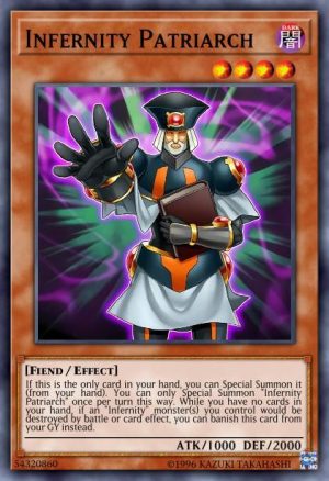 Infernity Patriarch - (Code of the Duelist) - (COTD-EN091) - (Common)