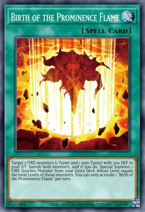 Birth of the Prominence Flame - (Lightning Overdrive) - (LIOV-EN063) - (Common)