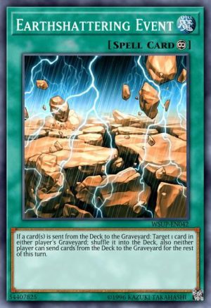 Earthshattering Event - (World Superstars) - (WSUP-EN042) - (Prismatic Secret Rare)