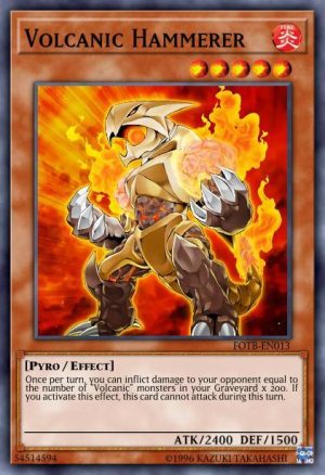 Volcanic Hammerer - (Legendary Duelists: Soulburning Volcano) - (LD10-EN052) - (Common)
