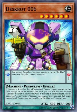 Deskbot 006 - (Dimension of Chaos) - (DOCS-EN039) - (Common)