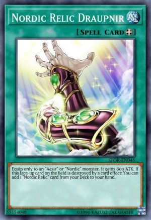 Nordic Relic Draupnir - (Legendary Hero Decks) - (LEHD-ENB14) - (Common)