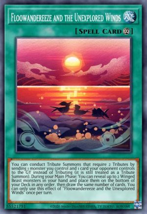 Floowandereeze and the Unexplored Winds - (2022 Tin of the Pharaoh's Gods) - (MP22-EN221) - (Rare)