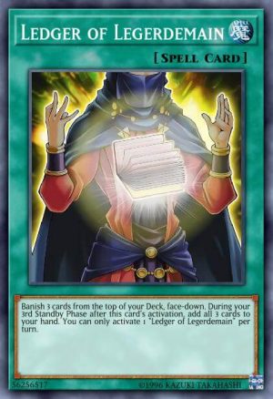 Ledger of Legerdemain - (Cybernetic Horizon) - (CYHO-EN067) - (Secret Rare)