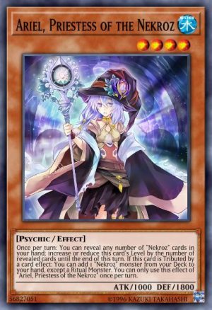 Ariel, Priestess of the Nekroz - (Maximum Crisis) - (MACR-EN031) - (Rare)