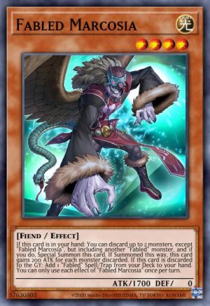 Fabled Marcosia - (2022 Tin of the Pharaoh's Gods) - (MP22-EN009) - (Common)
