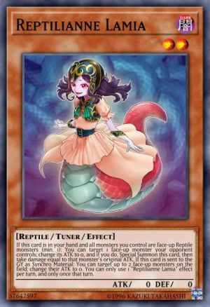 Reptilianne Lamia - (Ghosts From the Past The 2nd Haunting) - (GFP2-EN116) - (Ultra Rare)