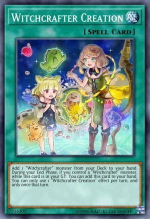 Witchcrafter Creation - (Magnificent Mavens) - (MAMA-EN024) - (Ultra Rare)