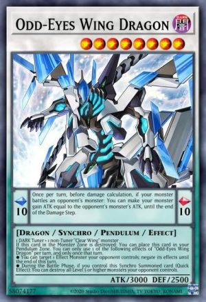 Odd-Eyes Wing Dragon - (Dimension Force) - (DIFO-EN098) - (Super Rare)