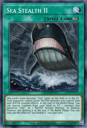 Sea Stealth II - (Legendary Duelists Duels From the Deep) - (LED9-EN021) - (Rare)