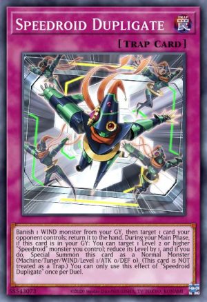 Speedroid Dupligate - (Legendary Duelists Synchro Storm) - (LED8-EN008) - (Rare)