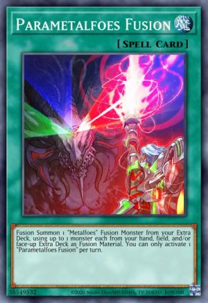 Parametalfoes Fusion - (2022 Tin of the Pharaoh's Gods) - (MP22-EN035) - (Rare)