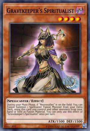 Gravekeeper's Spiritualist - (2019 Gold Sarcophagus Tin Mega Pack) - (MP19-EN164) - (Common)