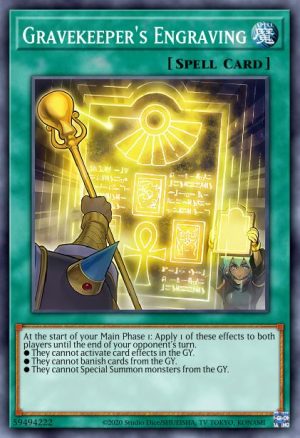 Gravekeeper's Inscription - (Photon Hypernova) - (PHHY-EN000) - (Secret Rare)