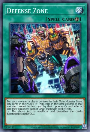 Defense Zone - (2018 Mega-Tin Mega Pack) - (MP18-EN078) - (Common)