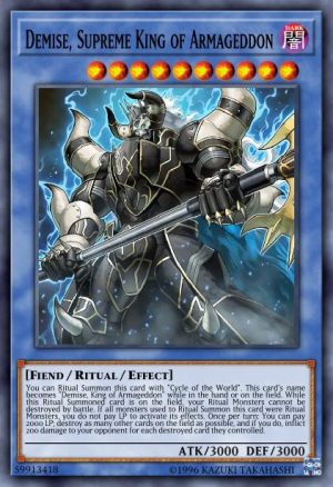 Demise, Supreme King of Armageddon - (Cybernetic Horizon) - (CYHO-EN030) - (Rare)