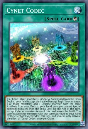 Cynet Codec - (Toon Chaos) - (TOCH-EN058) - (Rare)