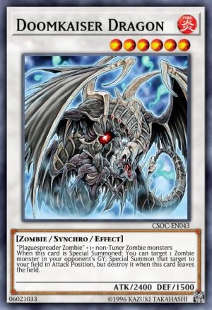 Doomkaiser Dragon - (Battles of Legend Crystal Revenge) - (BLCR-EN081) - (Secret Rare)