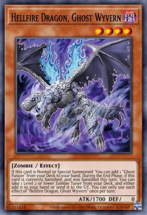 Ghost Wyvern, the Underworld Dragon - (Battles of Legend: Monstrous Revenge) - (BLMR-EN025) - (Ultra Rare)