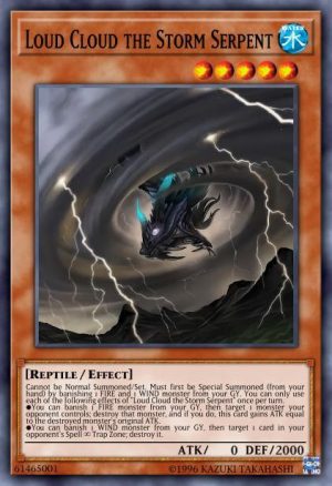 Loud Cloud the Storm Serpent - (Dark Neostorm) - (DANE-EN022) - (Common)