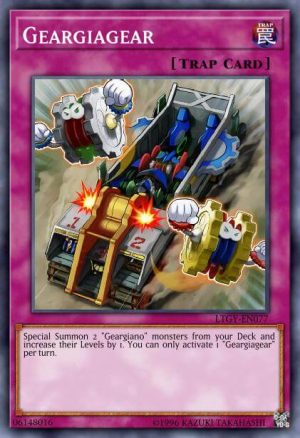 Geargiagear - (Lord of the Tachyon Galaxy) - (LTGY-EN077) - (Super Rare)